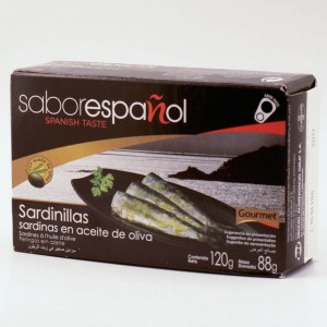 Sardinillas sardines alyvuogiu aliejuje 88g